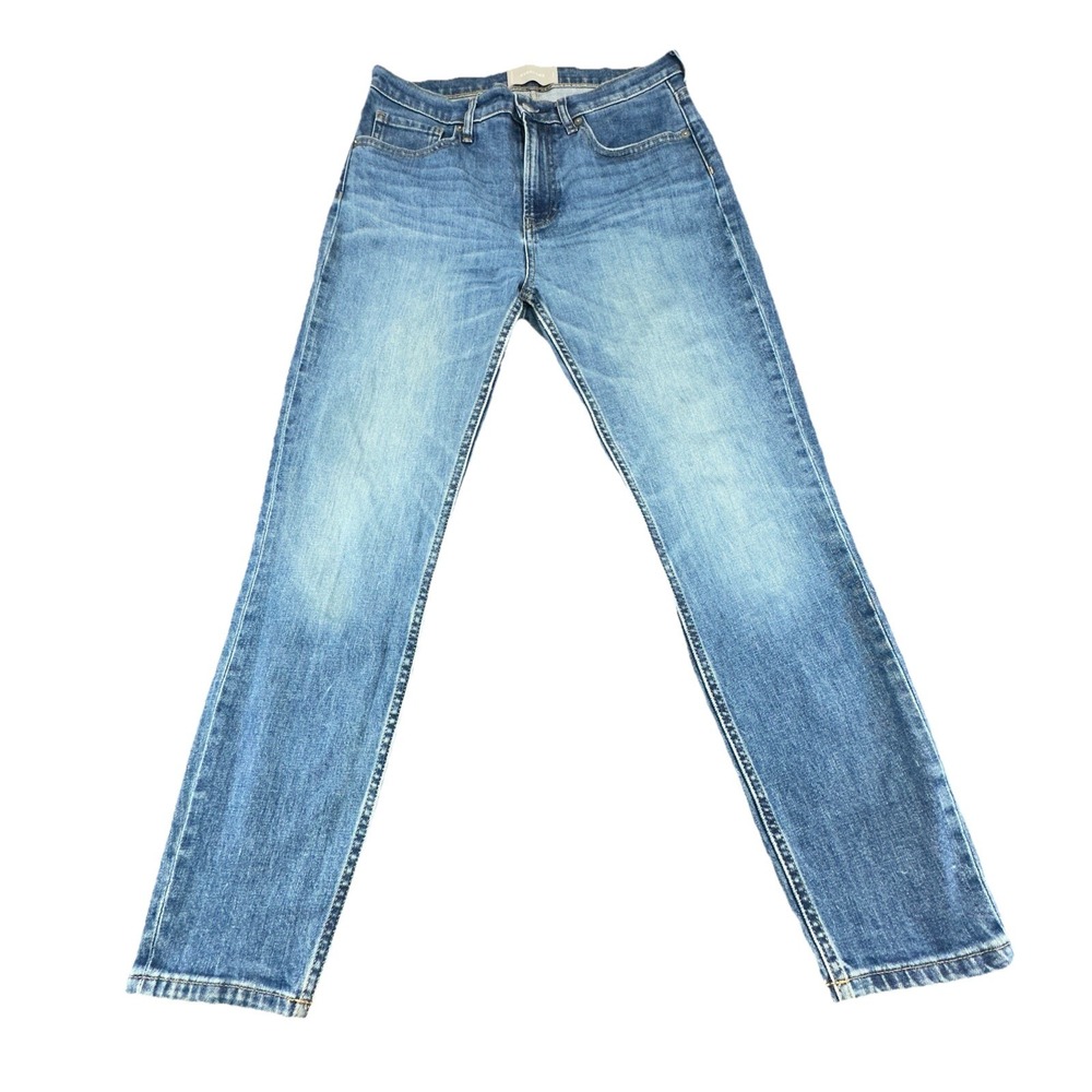 Everlane Women's High Rise Ankle Skinny Jeans Medium Wash Blue Size 30